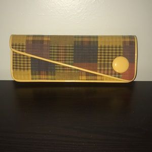 Cute Plaid Clutch